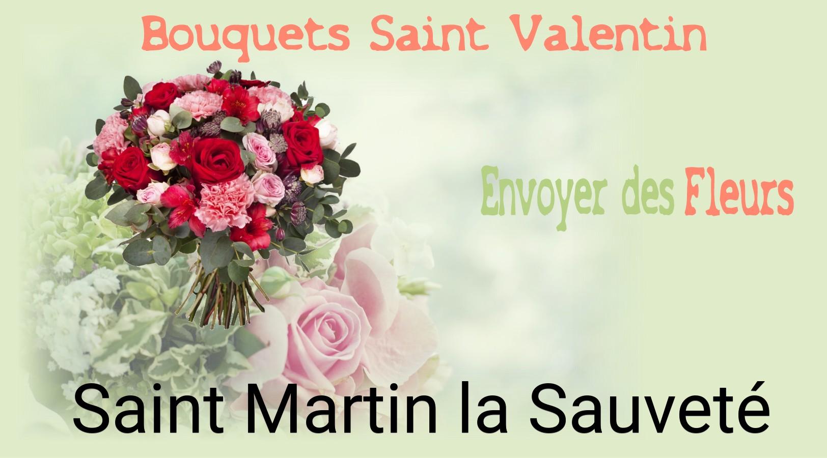 Roses de Saint-Valentin livrées à Saint-Martin-la-Sauveté